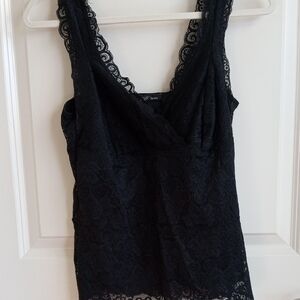 Black Lace Camisole